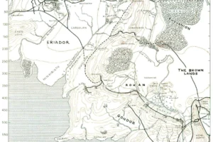 Mapa Tierra Media