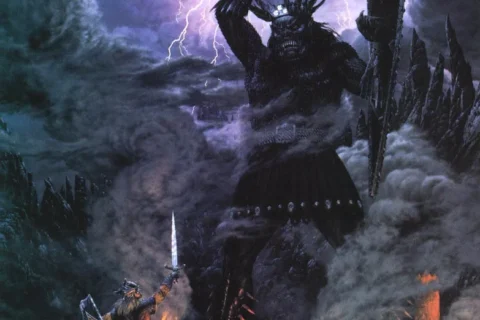 Morgoth y el Alto rey de los Noldor