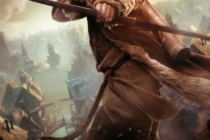 Poster de Bardo en los tejados de Esgaroth