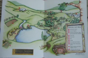 Folleto de Hobbiton