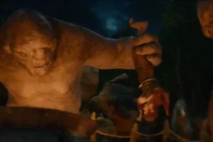 Bilbo, atrapado por un Troll