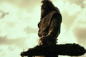 Thorin con su escudo de roble