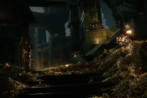Thorin contempla el tesoro de Erebor