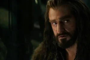 Thorin afectado por el mal del dragón