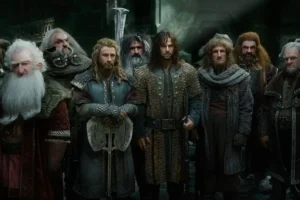 Thorin habla a la compañía