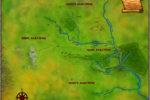 Mapa ampliado Comarca