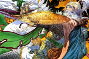 Théoden y Crinblanca
