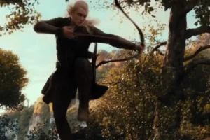 Legolas, un Elfo ágil en batalla