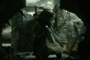 Gandalf solo en Dol Guldur