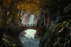 La entrada al palacio de Thranduil
