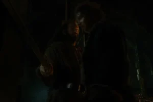Thorin amenaza a Bilbo