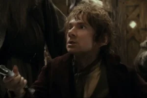 Bilbo, preparado para luchar