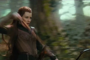 Tauriel, siempre lista para la lucha