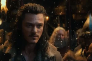 Bardo advierte a Thorin