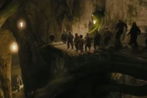 Bilbo libera a los Enanos