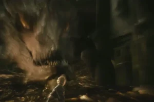 Smaug y Bilbo