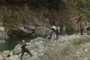 Luke Evans y Graham McTavish