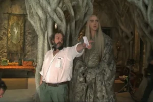 Peter Jackson y Lee Pace