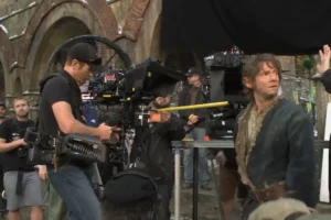 Martin Freeman rodando en Valle