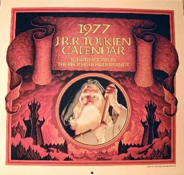 Calendario de J. R. R. Tolkien de 1977