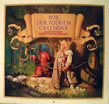 Calendario de J.R.R. Tolkien de 1978