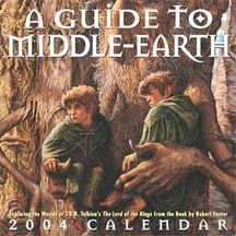 Calendario «Una guía de la Tierra Media 2004»