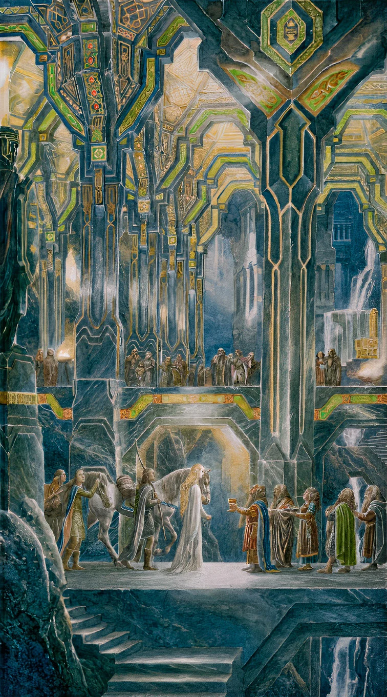 Galadriel en Moria, de Alan Lee