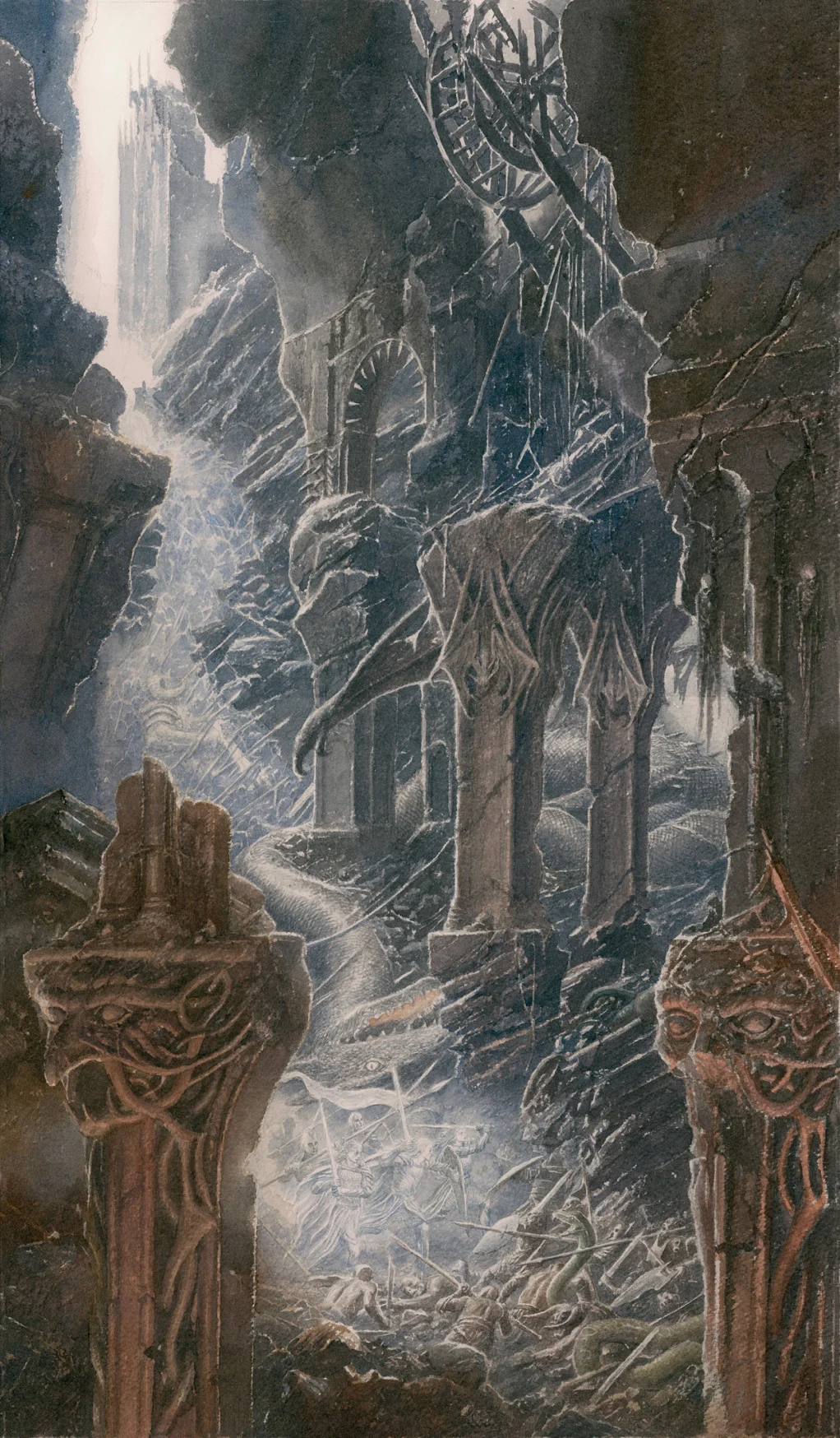 «La ruina de Angband», de Alan Lee