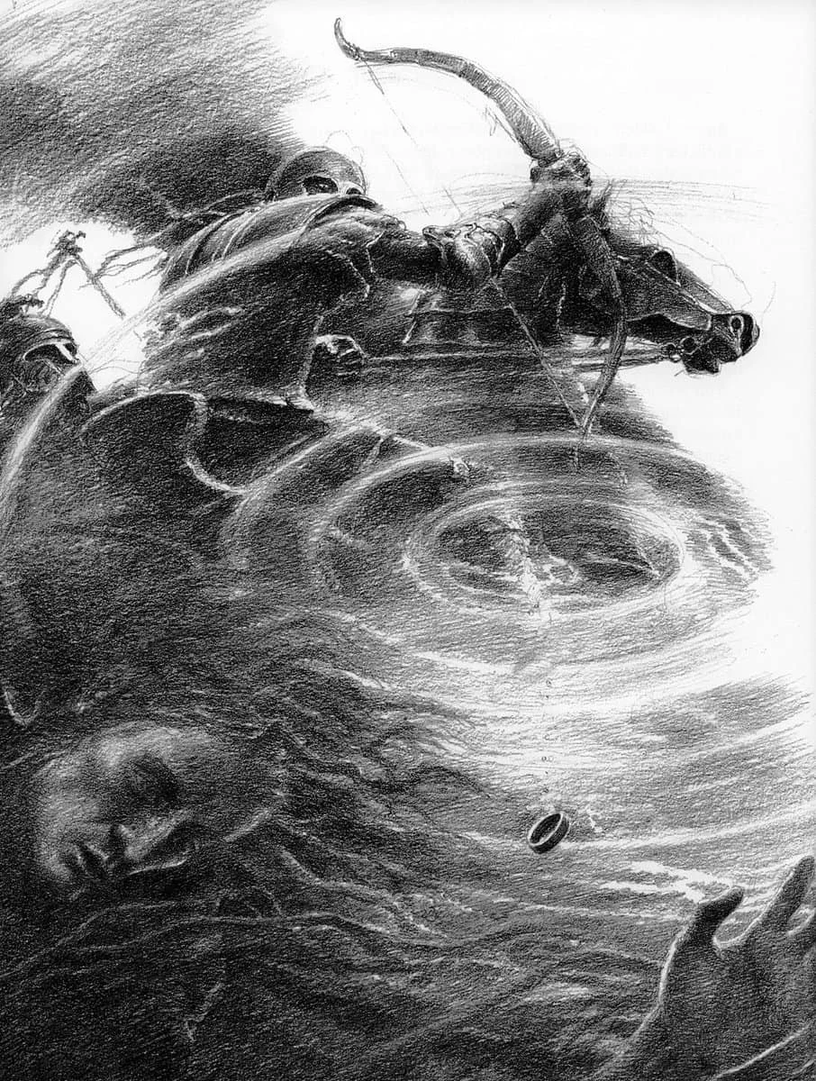 «El desastre de los Campos Gladios», de Alan Lee