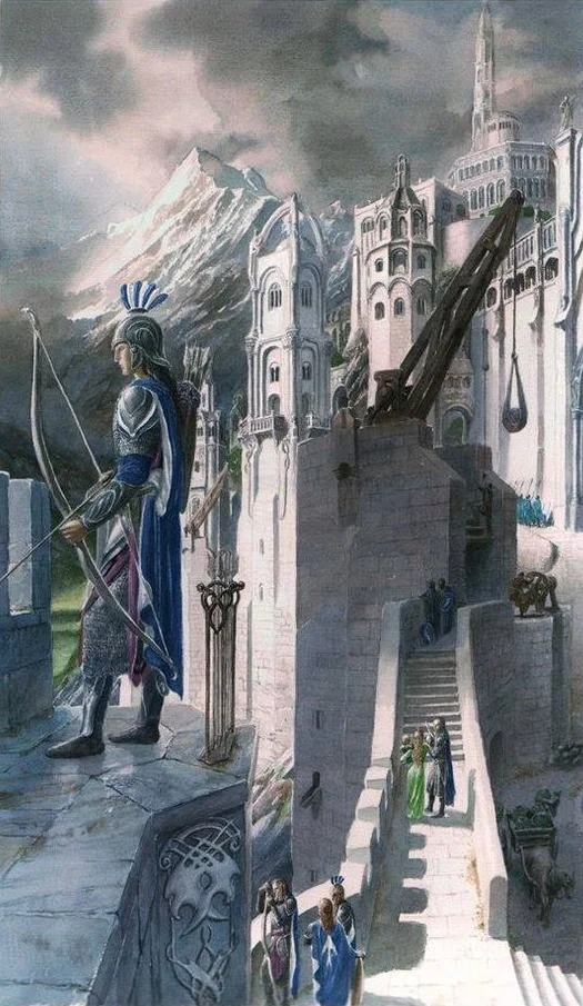 «Turgon refuerza la Policía», de Alan Lee