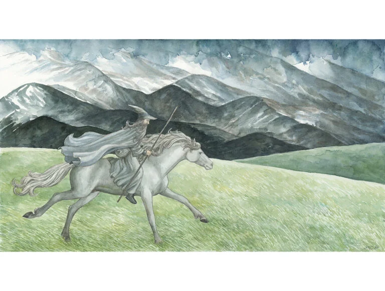 Anke Eißmann - Gandalf and Shadowfax