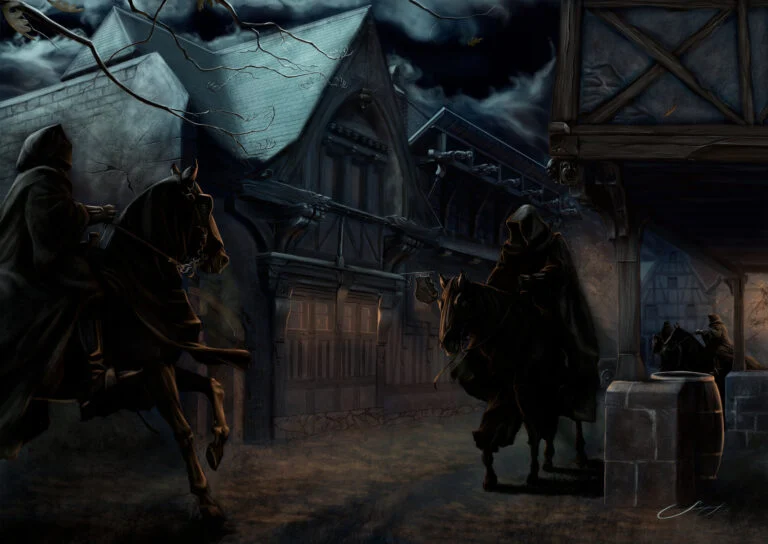 Arnaud Sohyer-Büdow - Nazgul at Bree