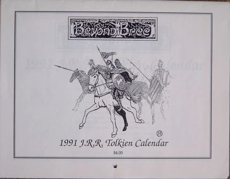 Calendario «Beyond Bree 1991 J.R.R. Tolkien»