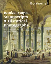 Bonhams: Libros, mapas, manuscritos y fotografías históricas, 22 de noviembre de 2011