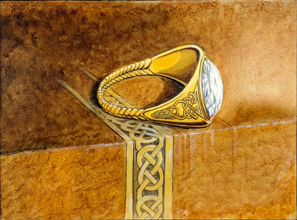«Anillo enano de la tribu de Durin», de Dan Frazier