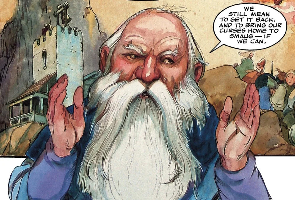 Thorin en El hobbit (cómic)