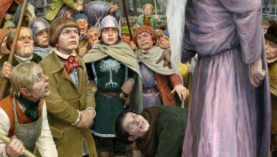 22-09-3019 Saruman y Grima llegan a la Comarca