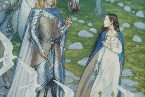 Elena Kukanova - Andreth and Aegnor - The First Encounter