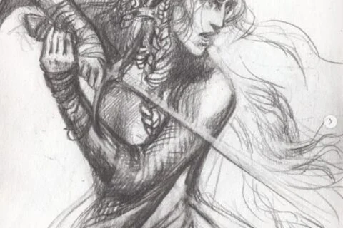 Elena Kukanova - Artanis sketch