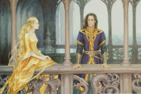 Elena Kukanova - Nargothrond - Turin and Finduilas