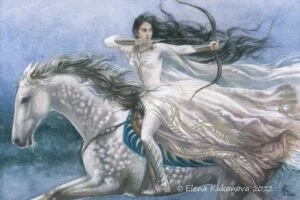 Elena Kukanova - White Lady of the Noldor