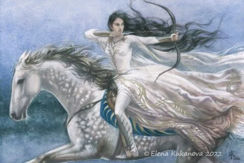 Elena Kukanova - White Lady of the Noldor