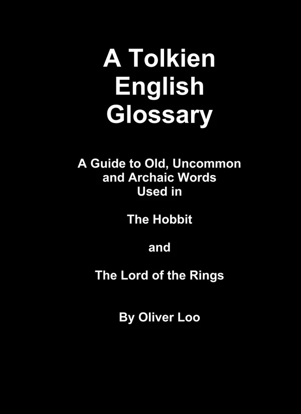 Glosario de inglés de Tolkien