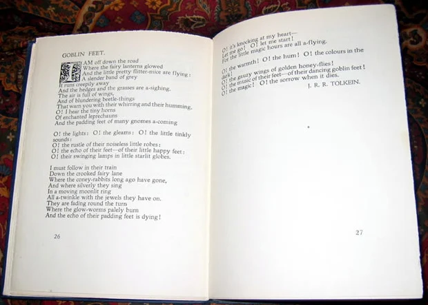 «Goblin Feet» en *Fifty New Poems for Children*.