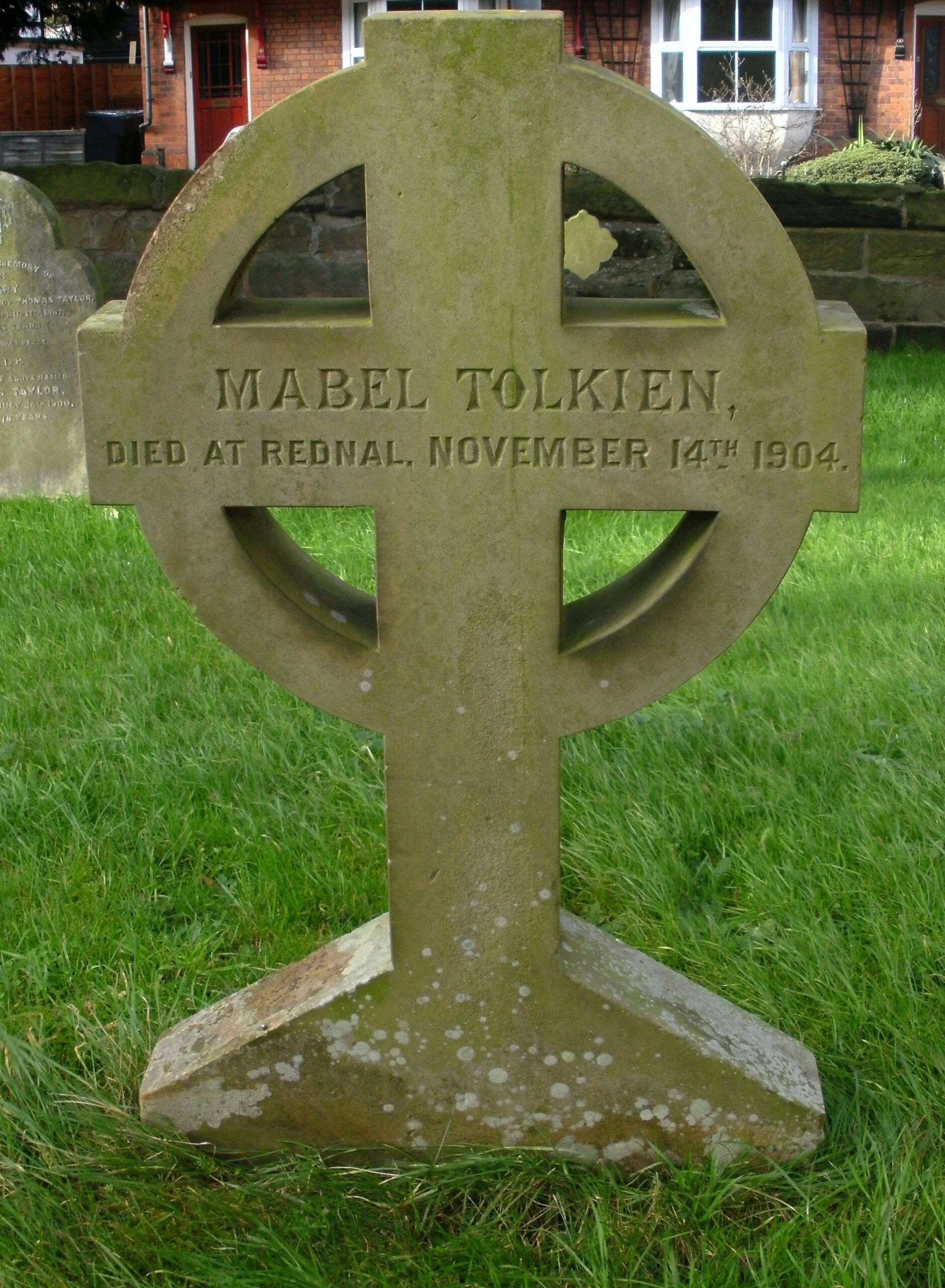 La tumba de Mabel en Bromsgrove