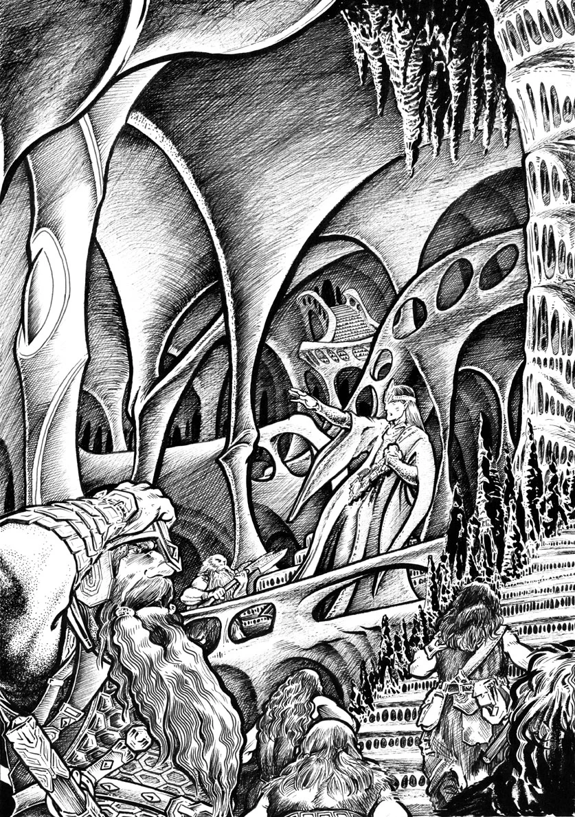 «Nauglamir y la perdición de Thingol», por Henning Janssen
