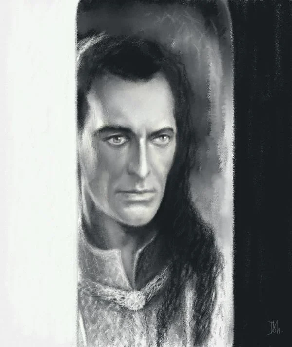 Finwë en Formenos, por Irsanna