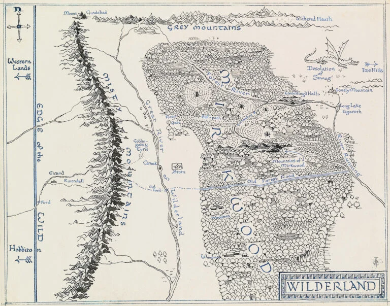 Mapa de las Tierras Ásperas