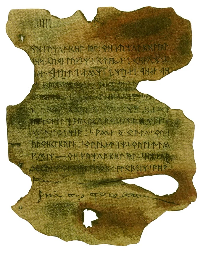 Facsímil de la página III