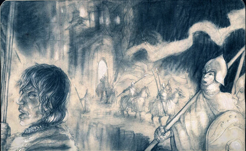Anfitrión élfico de Rivendel, «entonando los cantos de guerra de antaño»